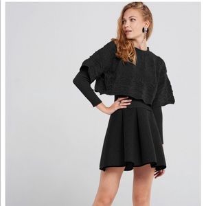 Knitted Cape Dress NEVER WORN